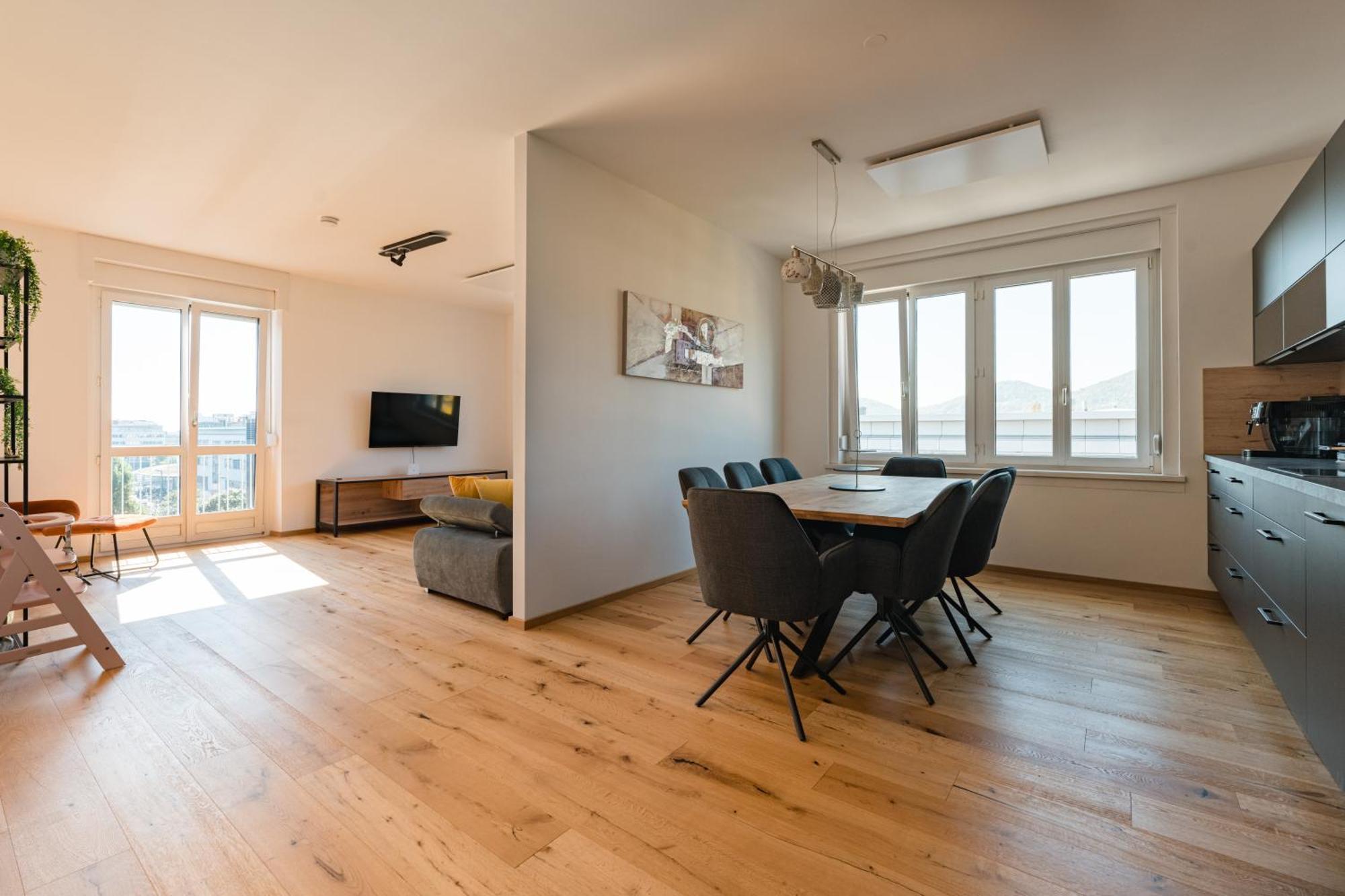 גראץ Tamliving Center Luxury 4 Rooms Smart Tv Kitchen Great View מראה חיצוני תמונה